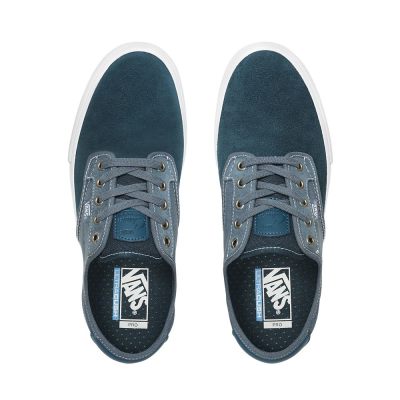 Vans Mirage Chima Ferguson Pro - Kadın Kaykay Ayakkabısı (Beyaz Mavi)